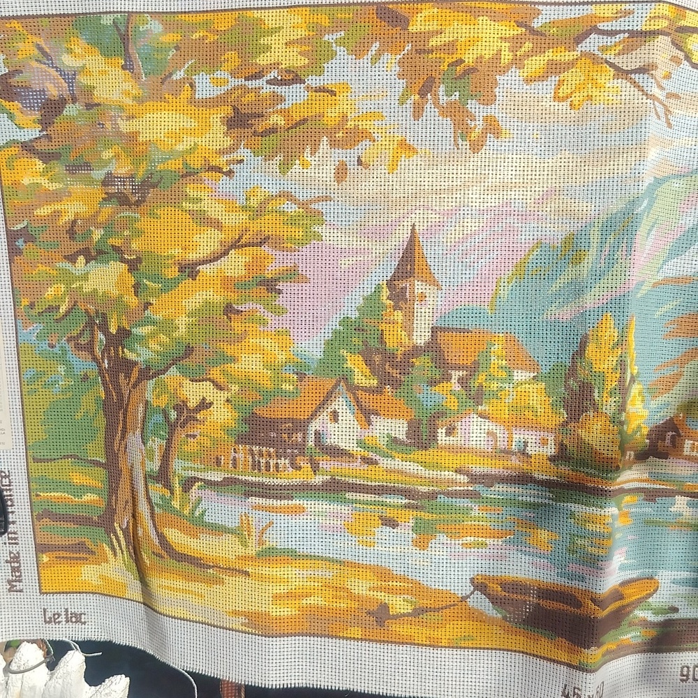 Collection Seg De Paris, Lilac 45 By 60 Needlepoint